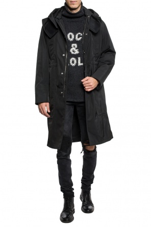 Coat with a detachable hood, zdjęcie 2 Coat with a detachable hood od Raf Simons